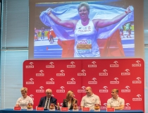 Anita Włodarczyk, Piotr Małachowski i Piotr Lisek