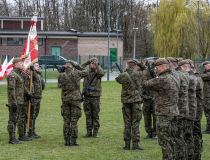 Przysięga 11 Małopolskiej Brygady Obrony Terytorialnej