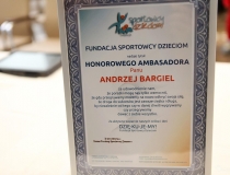 Andrzej Bargiel ambasadorem