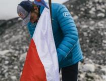Andrzej Bargiel - przed bazą na Mount Everest