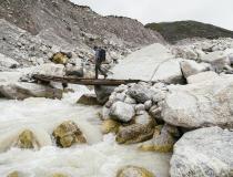 Andrzej Bargiel - przed bazą na Mount Everest