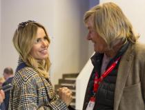 44. Festiwal Polskich Filmów Fabularnych w Gdyni. Teatr Muzyczny. Marta Żmuda Trzebiatowska i Filip Bajon