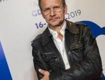 44. Festiwal Polskich Filmów Fabularnych w Gdyni. Konferencja prasowa z twórcami filmu pt. "Żelazny most"w reżyserii Moniki Jordan-Młodzianowskiej. Bartłomiej Topa