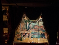 Odsłonięcie kurtyny Wyspiańskiego w Teatrze Słowackiego