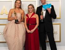 Pete Docter i Dana Murray z Reese Witherspoon