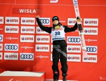 Puchar Świata w Wiśle 2018. Dekoracja zawodników