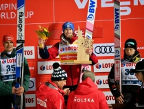 Puchar Świata w Wiśle 2018. Dekoracja zawodników