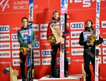 Puchar Świata w Wiśle 2018. Dekoracja zawodników