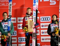 Puchar Świata w Wiśle 2018. Dekoracja zawodników