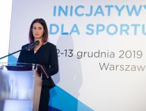 Minister sportu Danuta Dmowska-Andrzejuk
