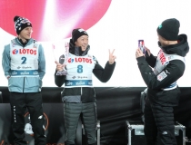 Uroczysta ceremonia wręczenia numerów startowych