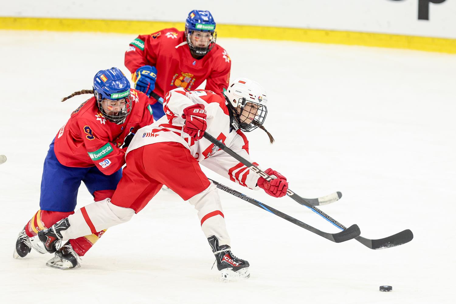 MŚ U18 w hokeju na lodzie. Polki pokonały Hiszpanki