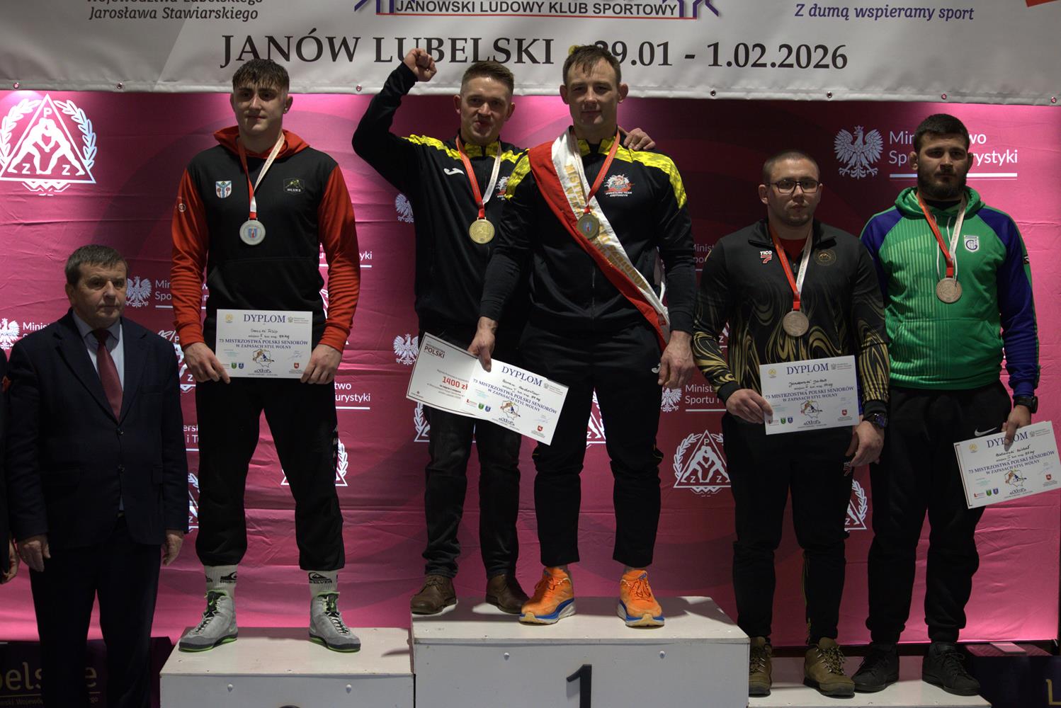 Mistrzostwa Polski w zapasach w stylu wolnym. Faworyci nie zawiedli