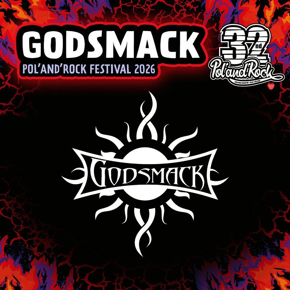 GODSMACK pierwszą gwiazdą Pol’and’Rock Festival 2026