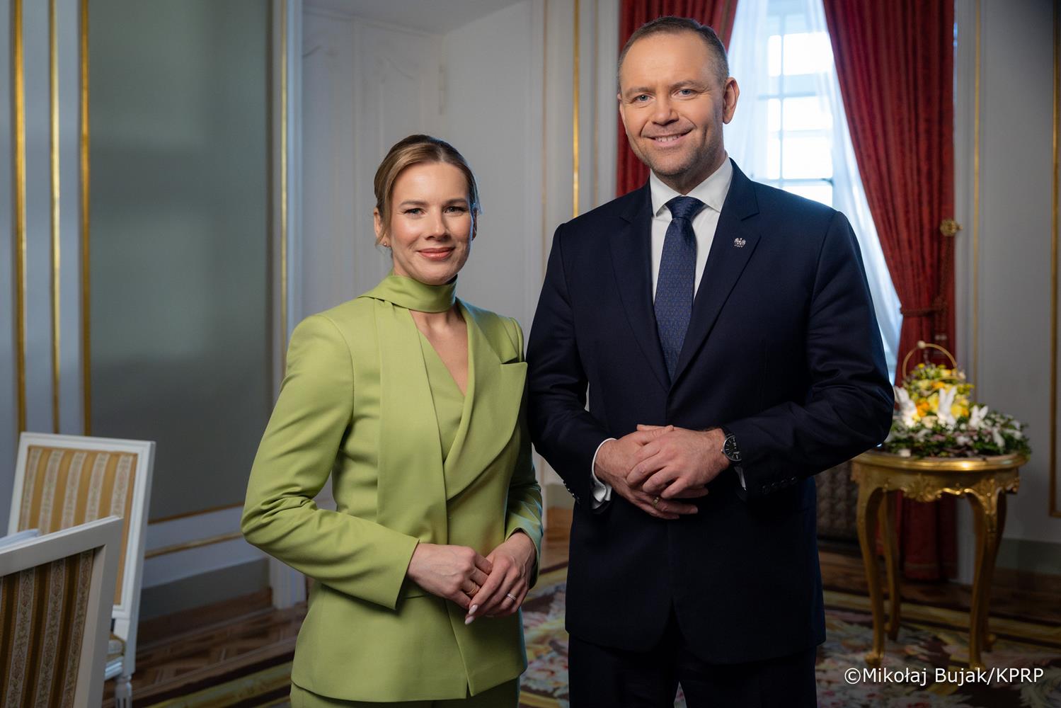 Życzenia Nawrockich z okazji świąt wielkanocnych. „Mokrego, ale też rozważnego dyngusa!”